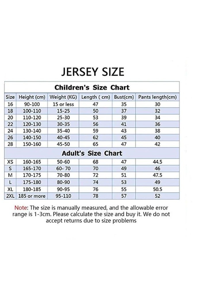 Y&D NYTYU Ronaldo Jersey T-shirts And Shorts Set For Adults/Children - Image 2