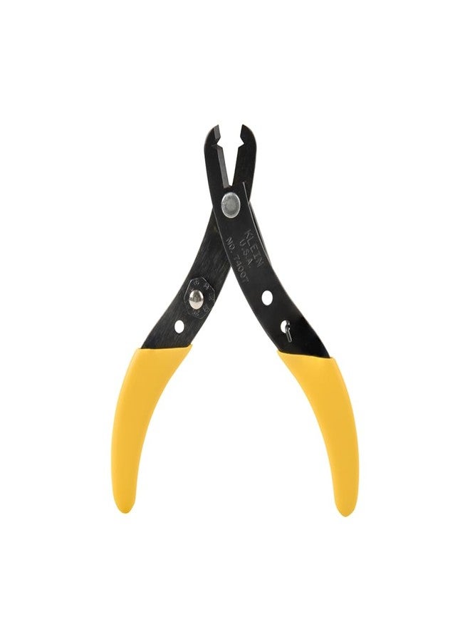 Klein Tools 74007 Adjustable Wire Stripper for Solid and Stranded Wire, Yellow - Image 1