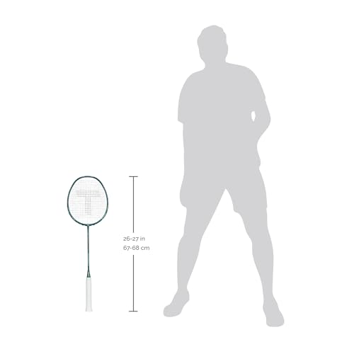TANSO Raion SS Strung Badminton Racket (34 Lbs Tension, Recommended by Padukone School of Badminton, 77 Grams Ultra Light Weight Full Carbon Fiber with Premium Strings and Full Racquet Cover) - Image 5
