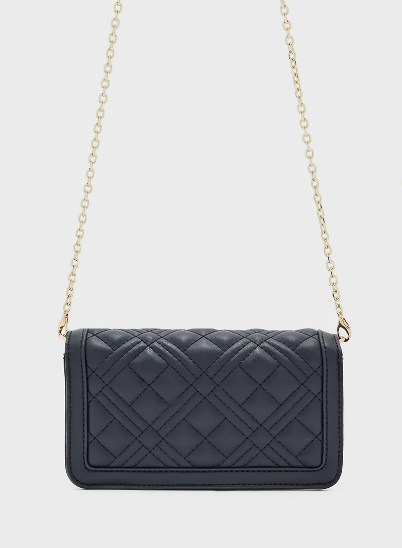 لوف موسكينو BLACK QUILTED PU BLACK QUILTED PU