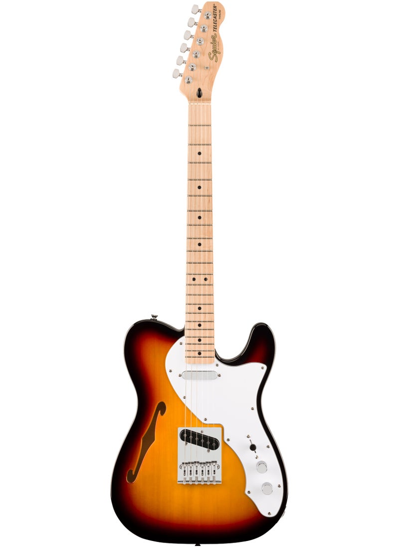 FENDER Fender 0378272500 Squier Affinity Series Telecaster Thinline Electric Guitar - 3-color Sunburst with Maple Fingerboard  - Image 1