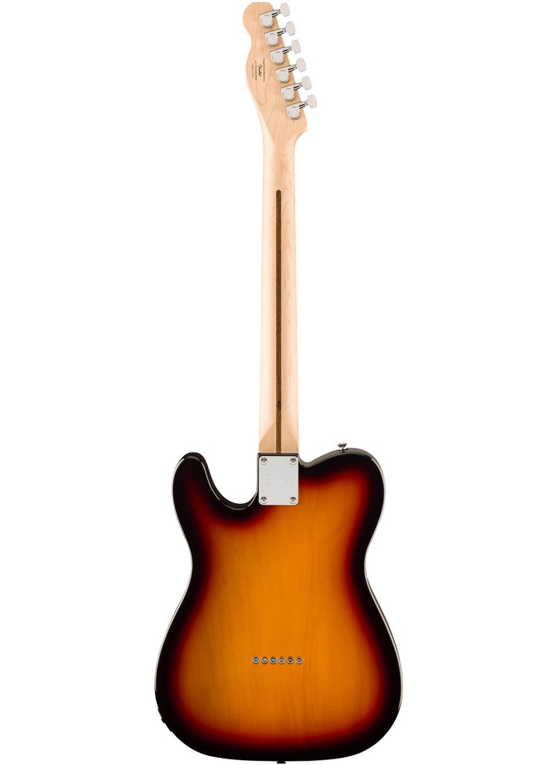 FENDER Fender 0378272500 Squier Affinity Series Telecaster Thinline Electric Guitar - 3-color Sunburst with Maple Fingerboard  - Image 2