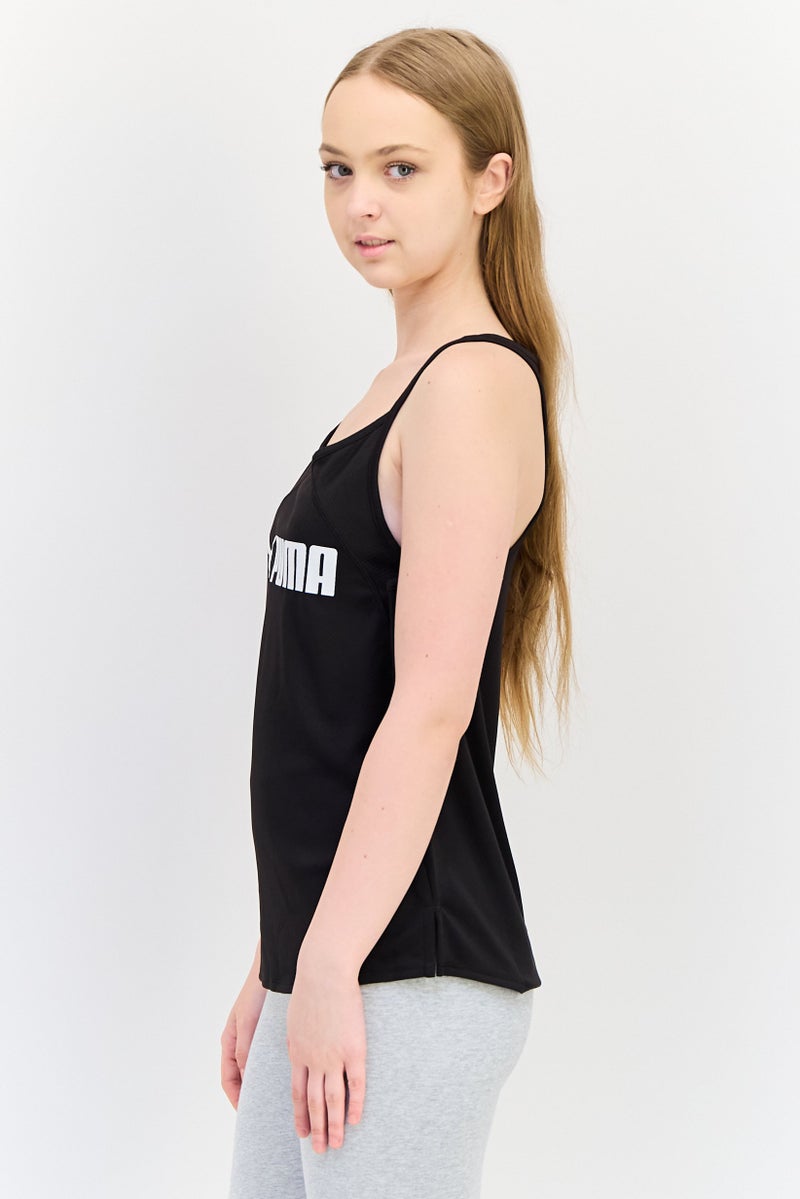 PUMA Women Sportswear Fit Sleeveless Training Tank Top, Black - Image 4