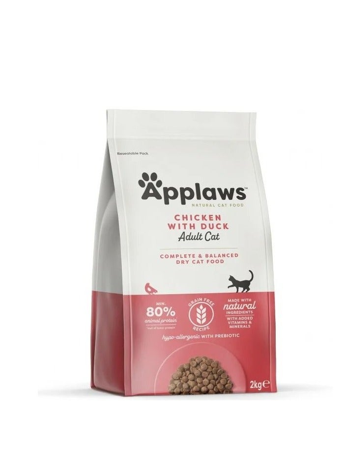 Applaws Chicken with Extra Duck Adult Cat Food 2 kg