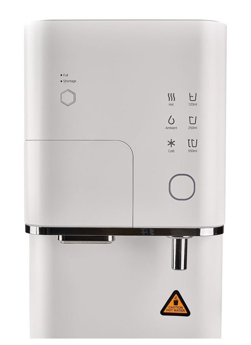 RUHENS New 2 in 1 Water Purifier And Ice Maker | 480 Ice Cubes Per Day | 5-step filtration system | Hot & Cold Water Dispenser Ice Maker Combo For Home & Office | UV Care | Child Lock For Safety…  - Image 5