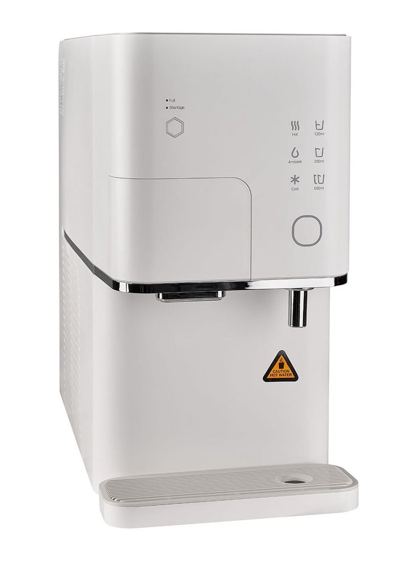 RUHENS New 2 in 1 Water Purifier And Ice Maker | 480 Ice Cubes Per Day | 5-step filtration system | Hot & Cold Water Dispenser Ice Maker Combo For Home & Office | UV Care | Child Lock For Safety…  - Image 4