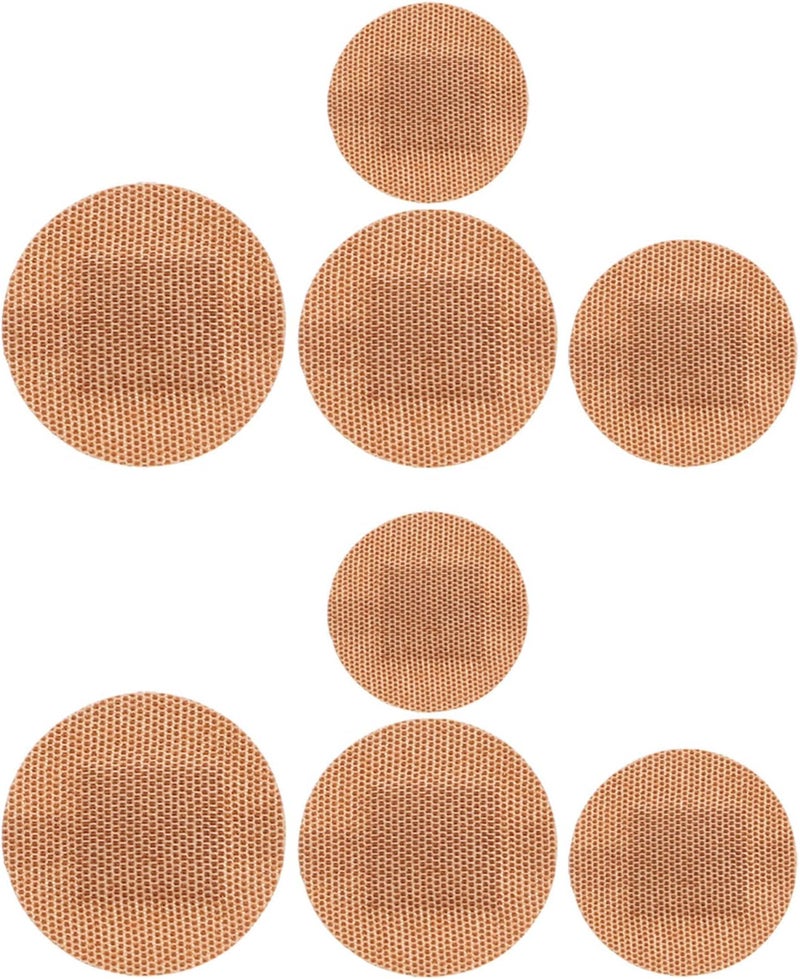 TIDTALEO Flexible Fabric Adhesive Bandages 160pcs Assorted Sizes 22-38mm Breathable Knuckle Fingertip Bandages for Wound Care and Outdoor Use - Image 1