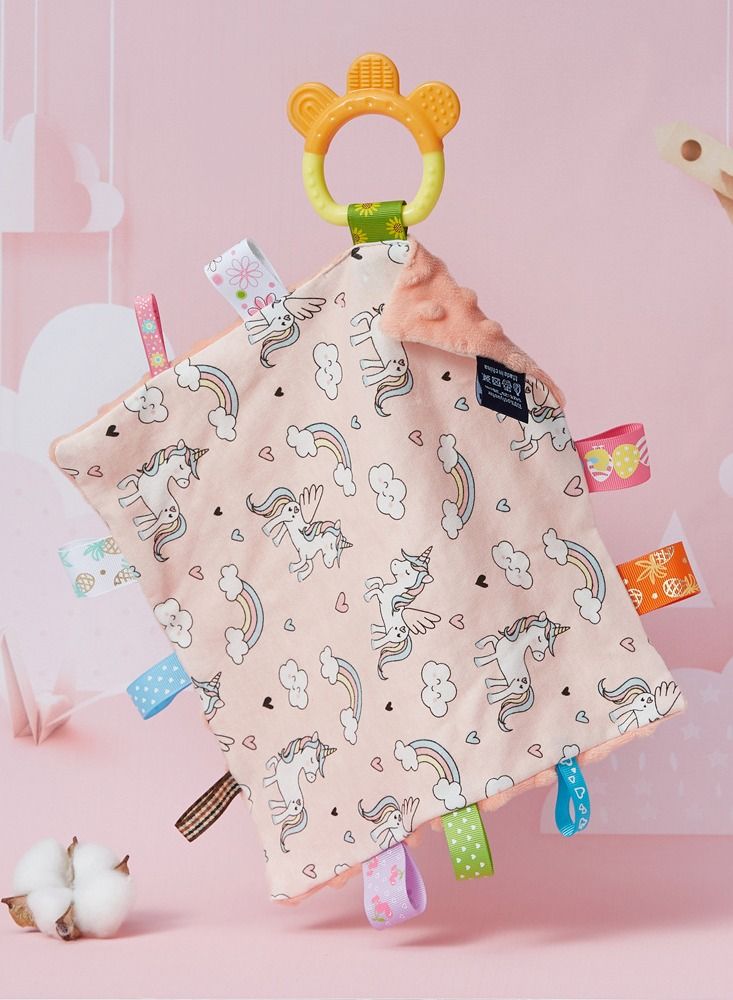 Loquat A Variety Of Patterns Of Cotton Soothing Saliva Towel And Gum Grinding Stick - Image 1