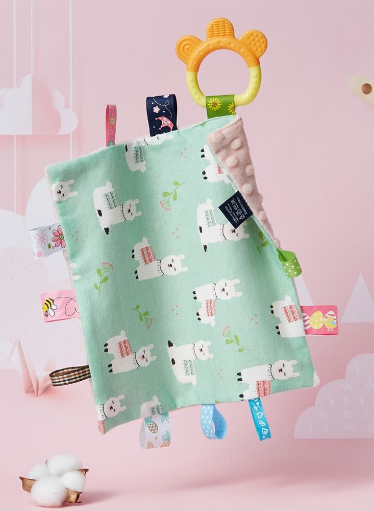 Loquat A Variety Of Patterns Of Cotton Soothing Saliva Towel And Gum Grinding Stick - Image 5