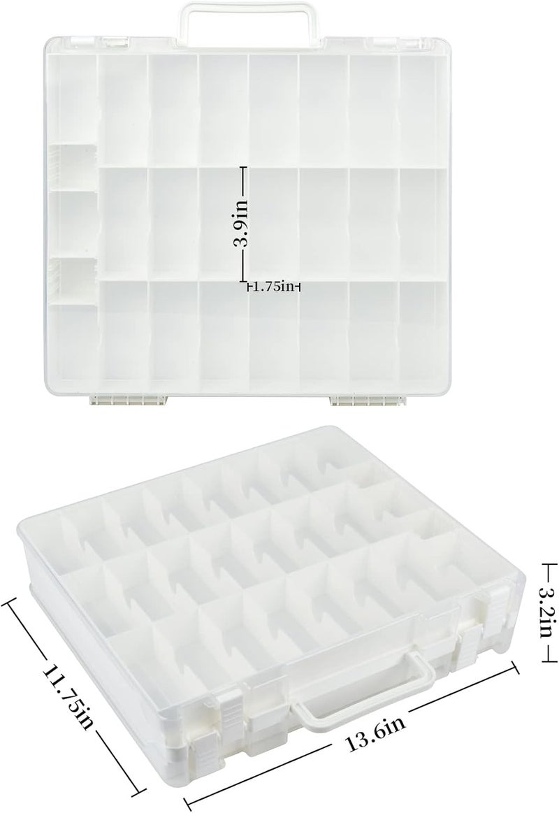 FULLCASE Adam Toys Organizer Storage for Hot Wheels and Mini Toys - 48 Compartments - Image 3
