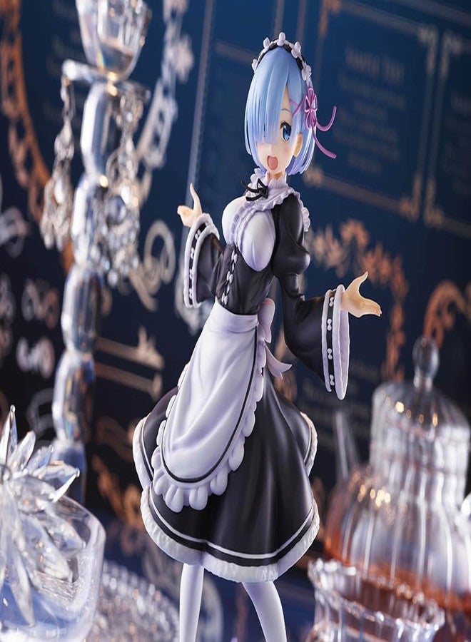 Taito Re:Zero Starting Life in Another World AMP Figure - Rem (Winter Maid Ver.) - Image 4