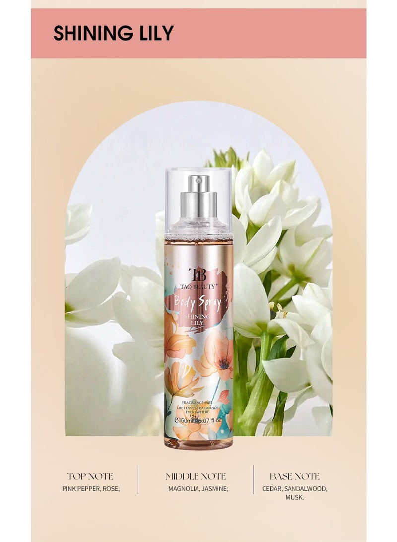 TAO BEAUTY Long-lasting light floral fragrance spray-SHINING LILY  - Image 2