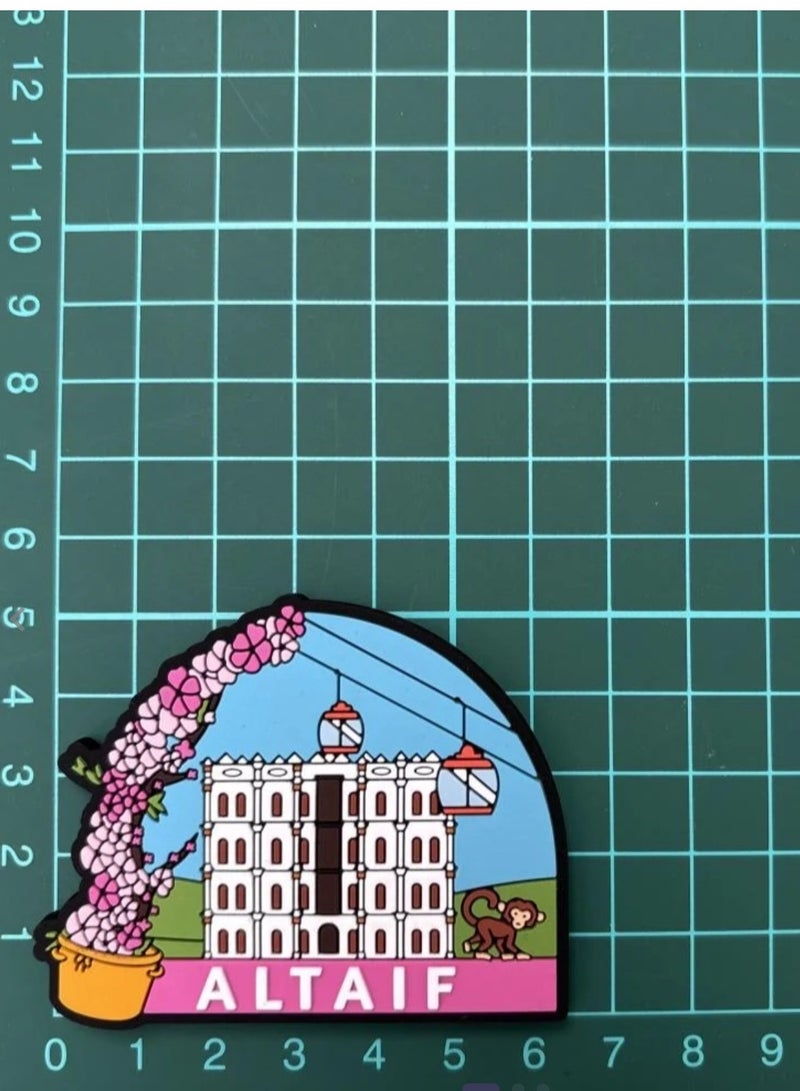 مغناطيس ثلاجه تذكاريه مدينة الطائف - Image 2