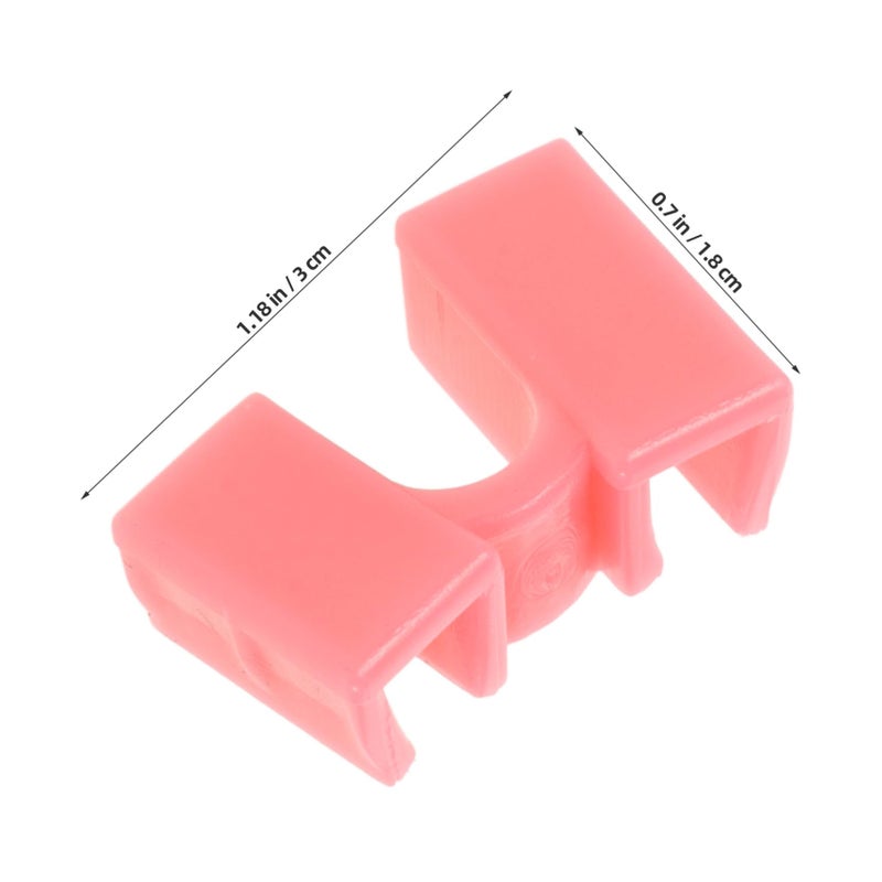 Reusable Chopstick Helpers 6PCS Training Clamps with Hinges Lightweight Plastic for Adults Beginners - Image 3