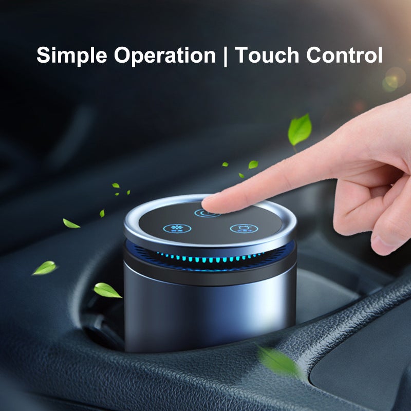 Car Solid Balm Aroma Diffuser Ion Generator Air Freshener Car Perfume Smart Car Aromatherapy USB Rechargeable for Car Home Use - Image 4
