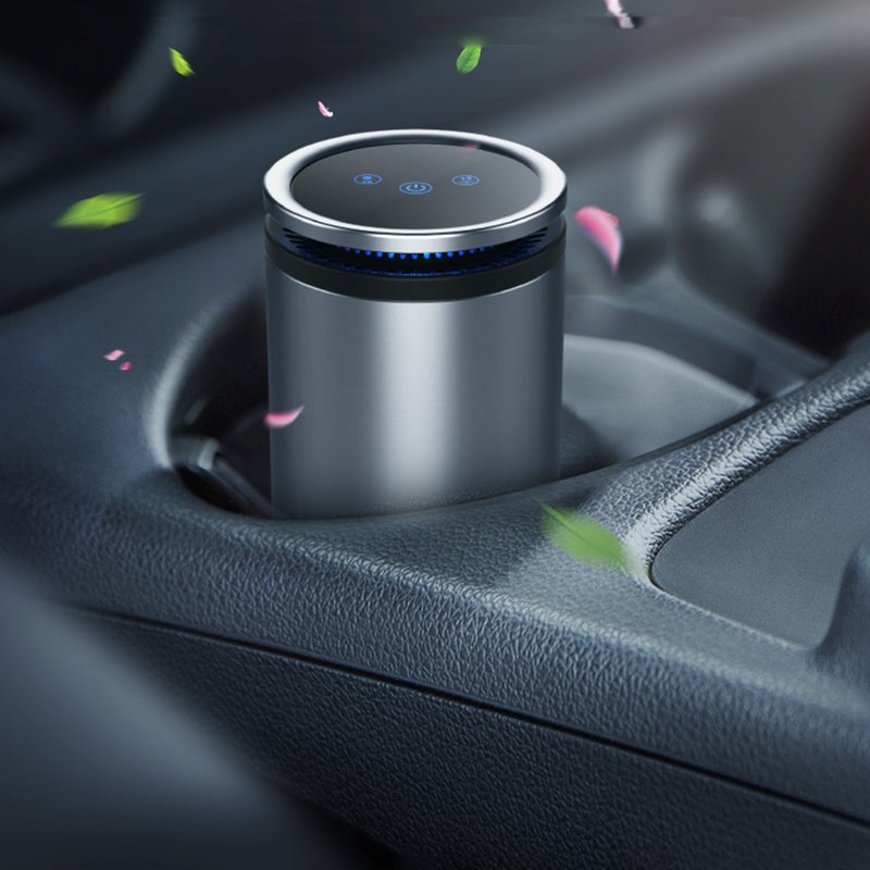 Car Solid Balm Aroma Diffuser Ion Generator Air Freshener Car Perfume Smart Car Aromatherapy USB Rechargeable for Car Home Use - Image 5