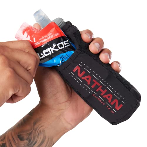 Nathan ExoDraw & ExoShot 2.0, Handheld Running Water Bottle for Marathons, Hiking, Ultra Running & Outdoor Activity - Image 5