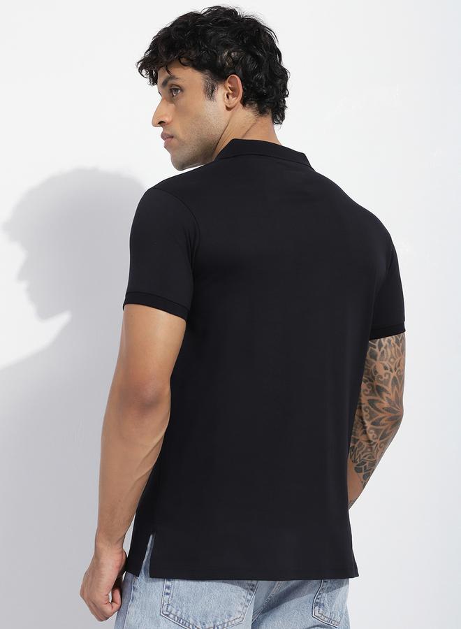 Dillinger Men Regular Fit Short Sleeve Solid Polo - Image 3