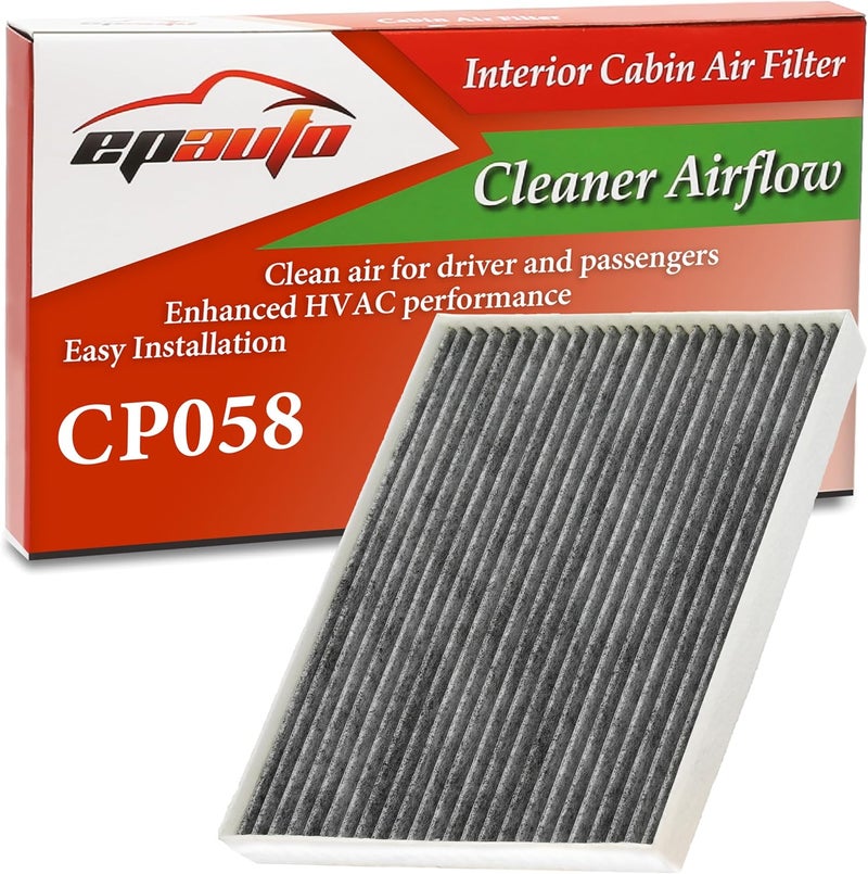 EPAuto CP058 Premium Cabin Air Filter with Activated Carbon for Hyundai and Kia - Image 1