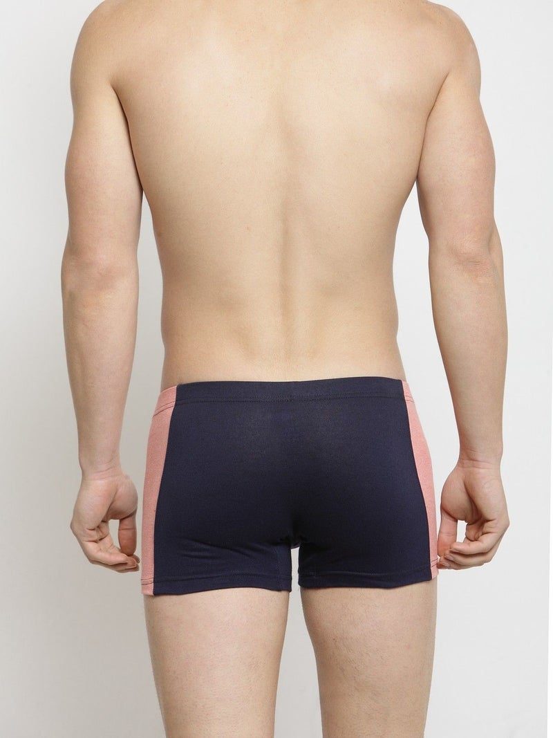 IC4 Store IC4 Men's Classic Trunk Navy and Orange Pack of 3 - Image 2