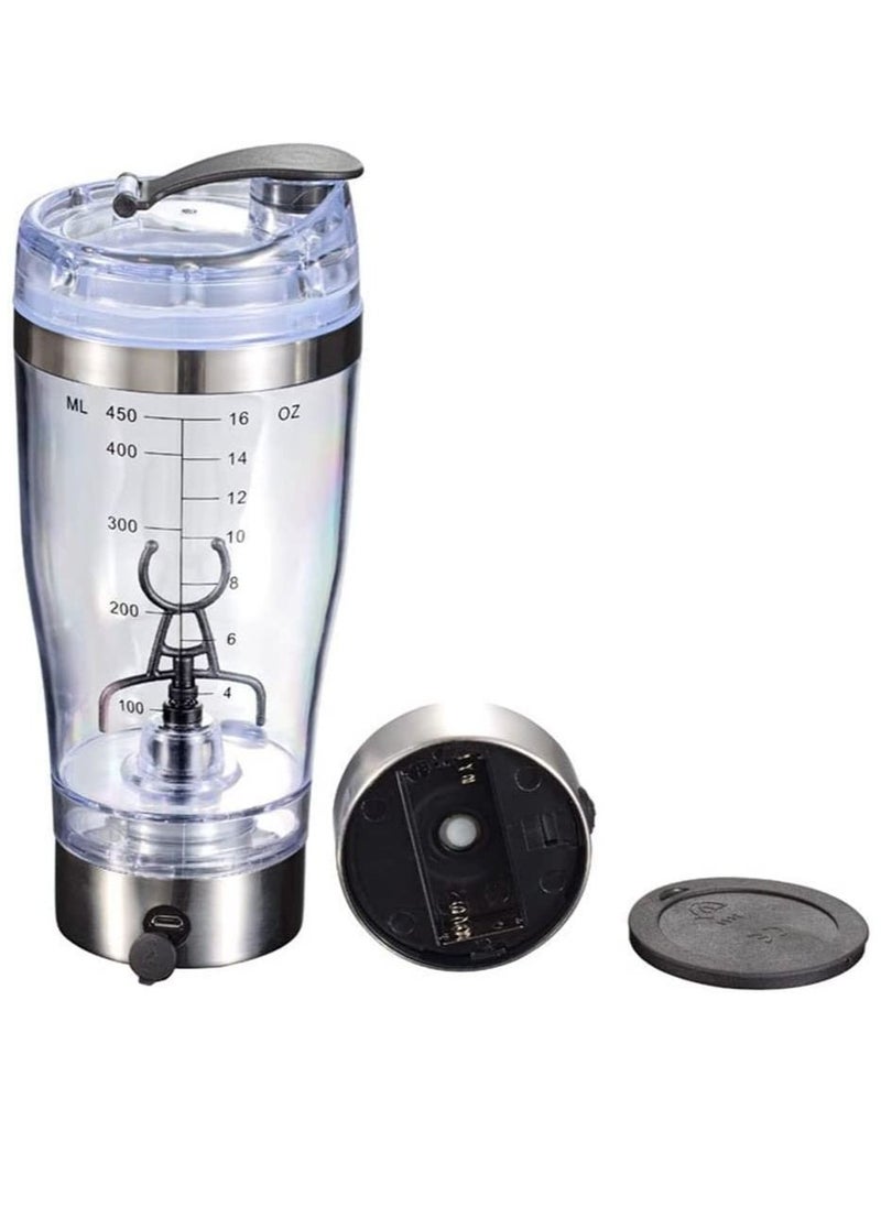 Furtey - Electric Protein Shaker Bottle Mixer Shaker Cup Rechargeable 450ML - Image 1