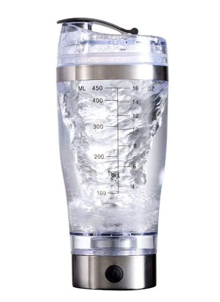 Furtey - Electric Protein Shaker Bottle Mixer Shaker Cup Rechargeable 450ML - Image 1