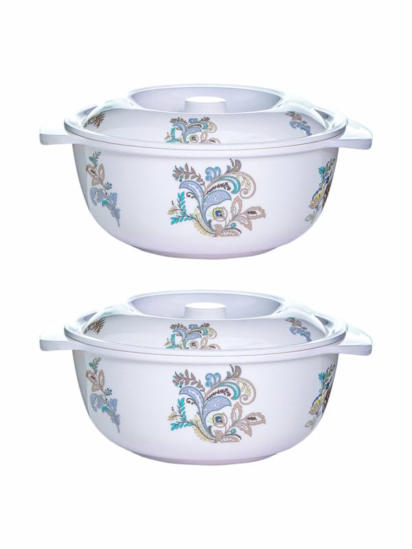 Servewell Serving Casserole with Lid Set 2 2 pc Urmi 19 cm Flourish - Image 2