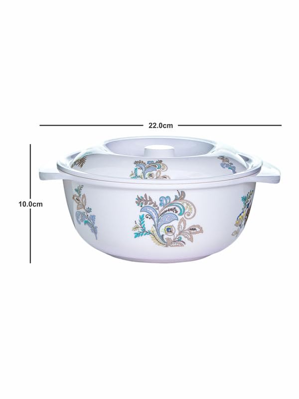Servewell Serving Casserole with Lid Set 2 2 pc Urmi 19 cm Flourish - Image 3