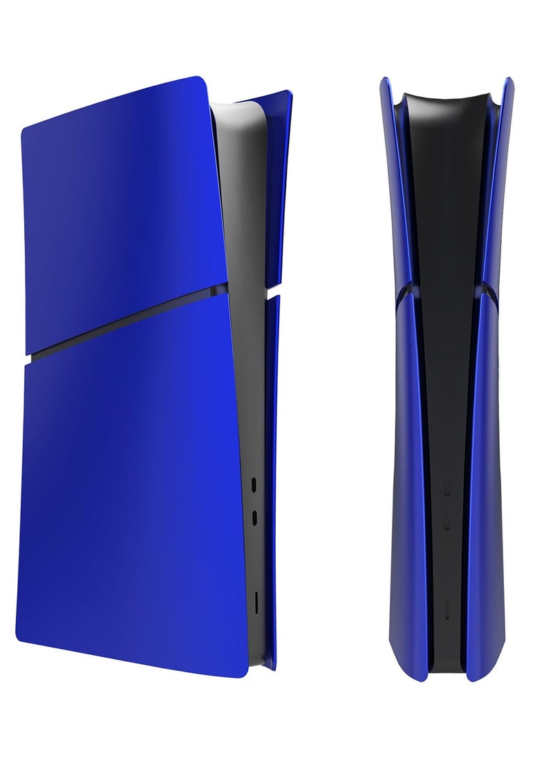 Sony Corporation - PS5 Slim Digital Edition Console Plates Case for PS5 Slim Optical Drive Replacement, Hard Anti-Drop Panel Shell Accessories (Blue) - Image 1