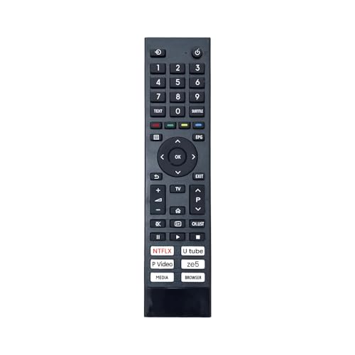 marman® Compatible with Toshiba TV Remote Control Suitable for Smart LED Android Tv Without Voice Command and Bluetooth Connection with Streaming App's - Pairing not Required - Image 1