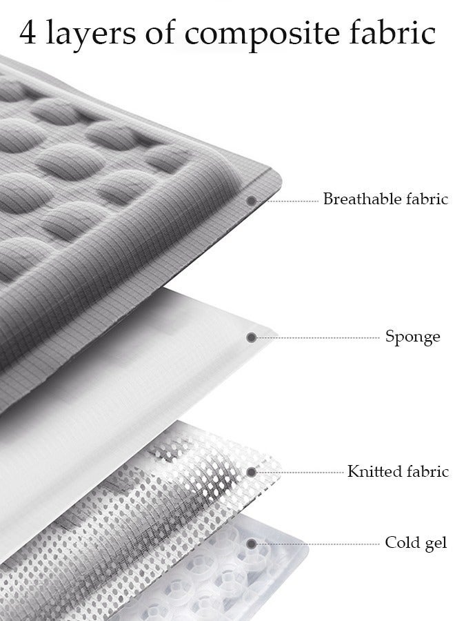 DUNISO Car seat Cushion for Gel Seat Cushion, Cooling Seat Cushion with Non-Slip Office Chair Gel Seat Cushion Home Wheelchair Seat Cushion Soft and Breathable Fits Car, SUV, Pickup Truck - Image 4