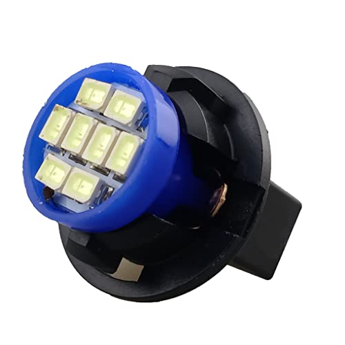 GLOFE T10 194 168 Dash Instrument Ice Blue LED Light Bulbs Bright Panel Gauge Cluster Dashboard LED Light Bulbs 10Pcs/Set - Image 5