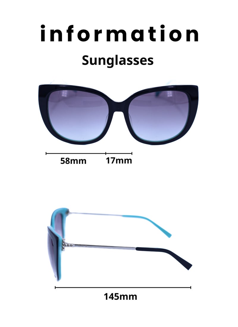 Baleno "Cat Eye Sunglasses with Polarized UV Protection Lenses – Lightweight, Durable Metal Frame for  Women, Perfect for Driving, Travel, and Outdoor Activities"  - Image 5