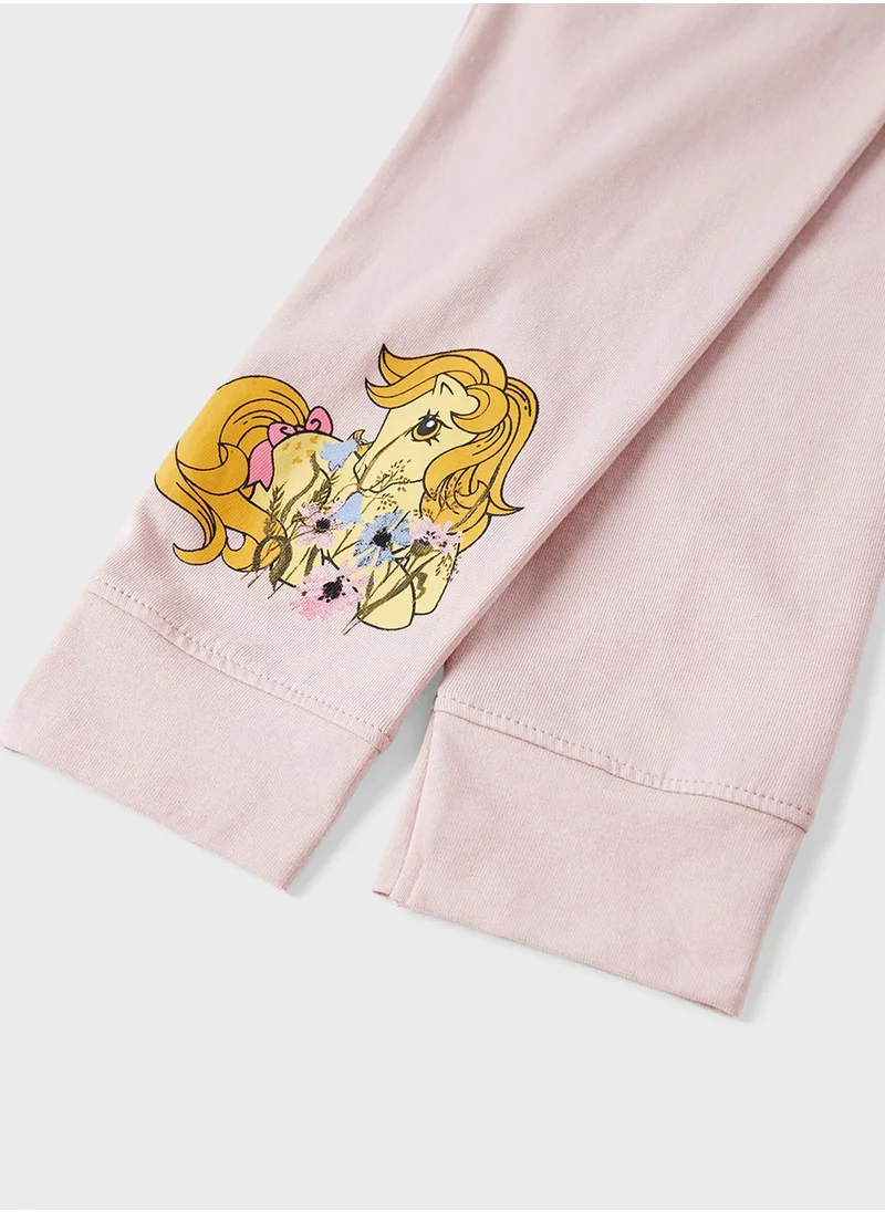 NAME IT Kids Pony Print Pyjama Set