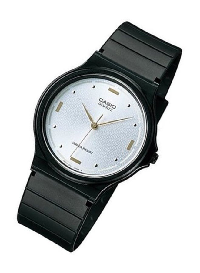 CASIO ساعة كاسيو MQ-76-7ALDF للرجال بحزام من الراتنج، 34 مم، سوداء - Image 3