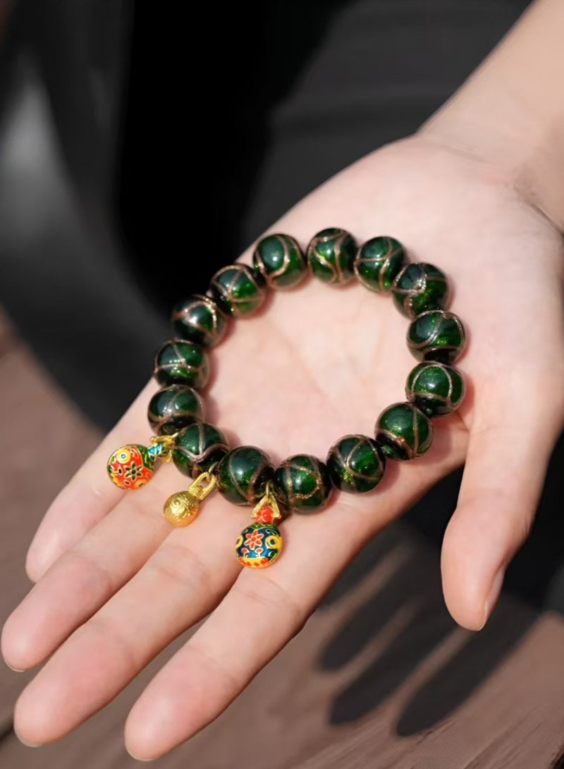 Ancient Chinese glass bead bracelet craftsmanship  - Image 3