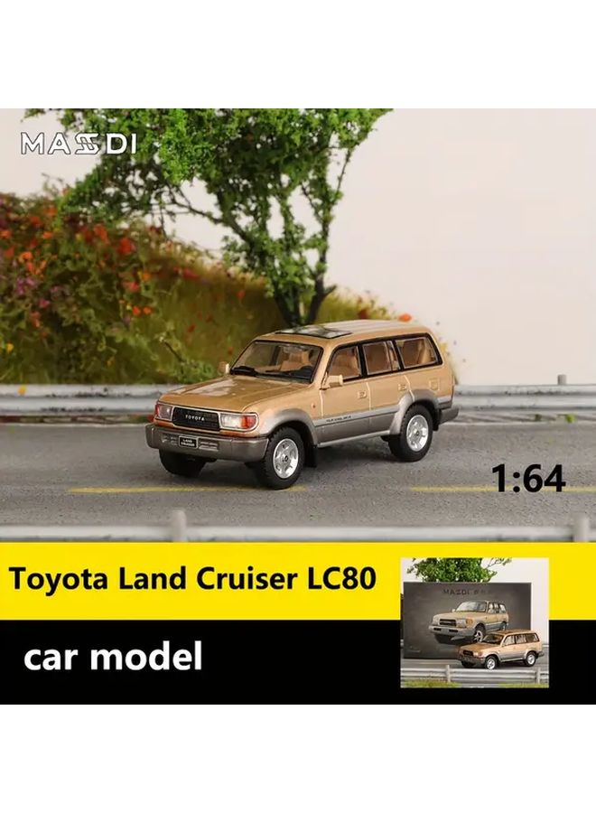 Golden 1 64 Scale Alloy LC80 Car Model Toy Sliding Decorative Birthday Gift - Image 2