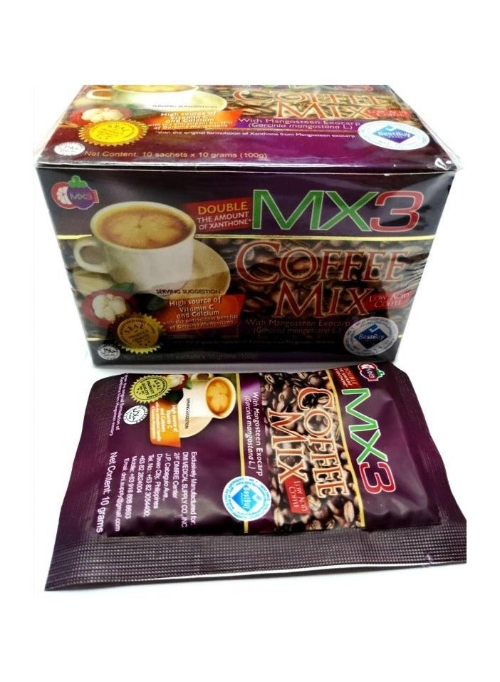 MX3 Coffee Mix 10g x 10sachets - Image 2