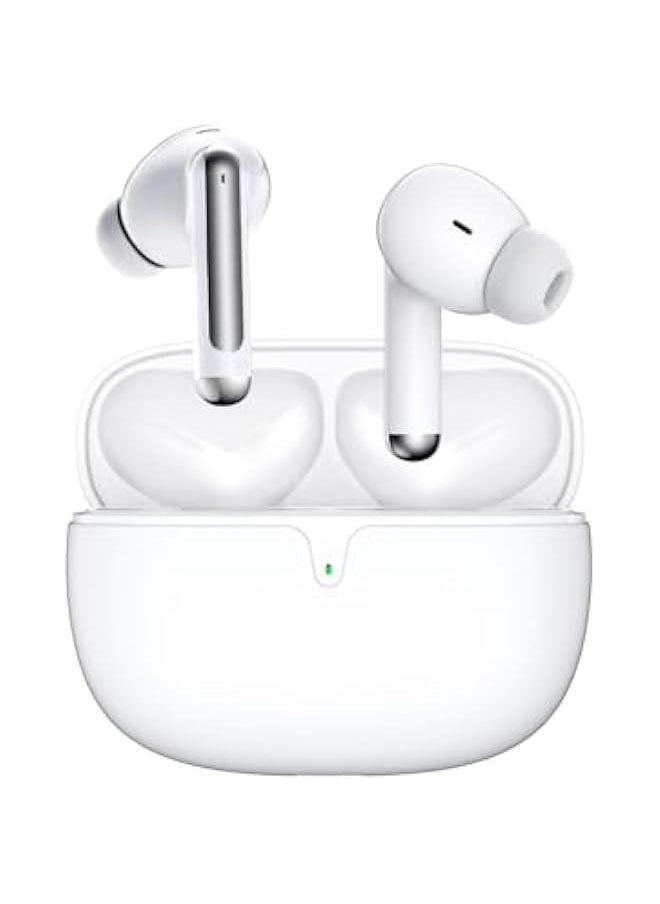 Generic - True Wireless Earbuds, Bluetooth 5.4 in-Ear Earphones with Mic, Light-Weight Ear Buds for Commute Sport, 30H Playtime, TWS Headphones Touch Control Headset for Smart Phone Computer Laptop, White - Image 1