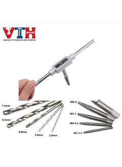 VTH WITH TAGLINE ABSOLUTE TOOLING SOLUTIONS VTH 11Pcs Damaged Screw Extractor Set Broken Screws Bolt Fastners Taken Out Remover Drill Bits Tool with Holding Wrench  - Image 5