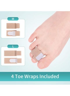 SYOSI Toe Separators Bunion Corrector Silicone Orthopedic Relieve Pain for Overlapping Toes Bunions Big Alignment and Spacer 4 PCS  - Image 3
