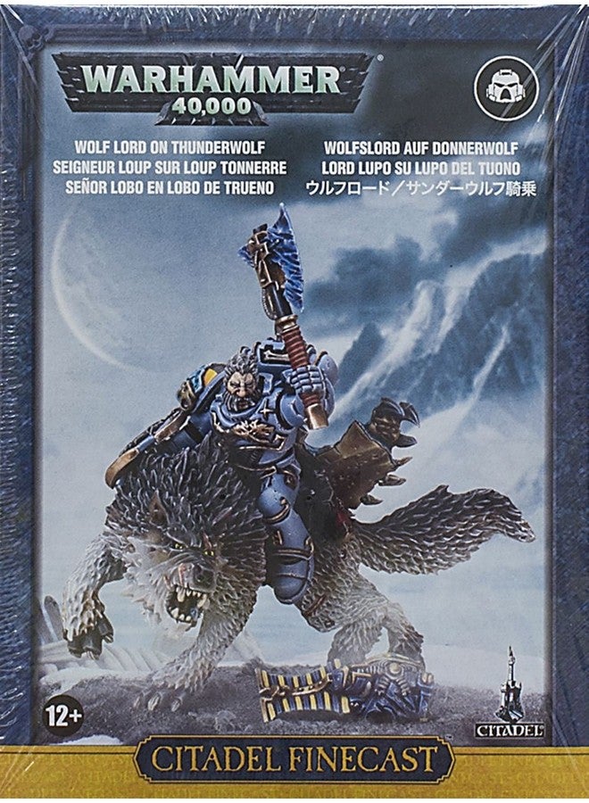 Games Workshop Wolf Lord on Thunderwolf - Image 1