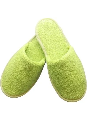 Ender Home Towel Bathroom Home Hotel Maternity Slippers Non-Slip Thin Sole Closed Slippers