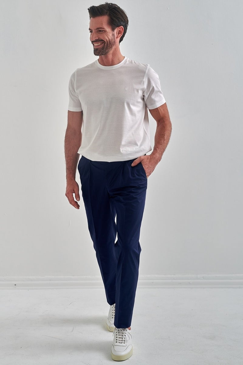 Bisse Men's 4 Pocket Gabardine Sports Trousers LACİ PNS22Y22102_D39  - Image 5