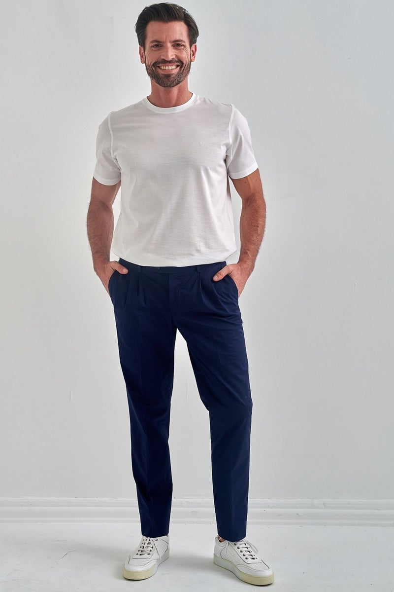 Bisse Men's 4 Pocket Gabardine Sports Trousers LACİ PNS22Y22102_D39  - Image 1
