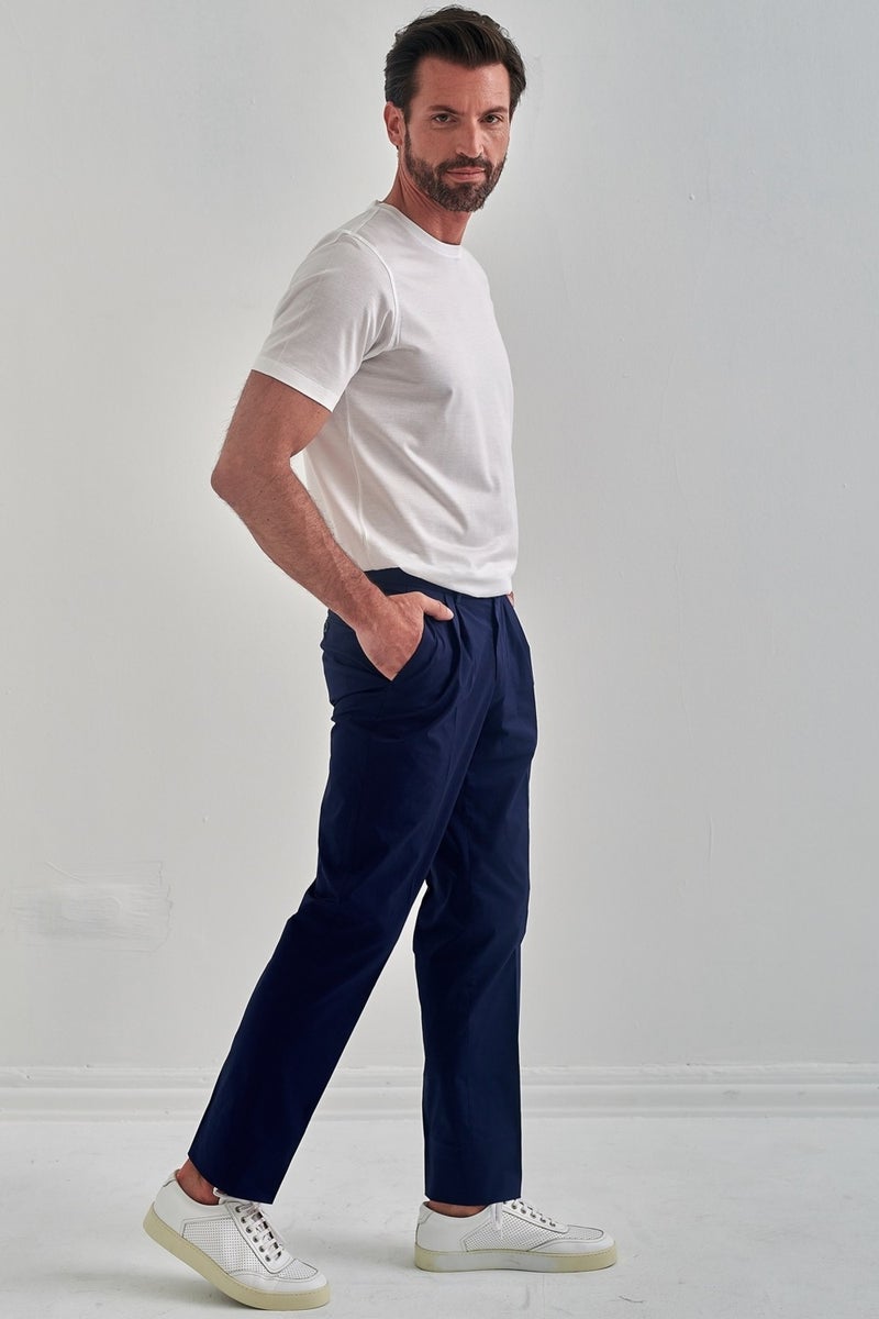 Bisse Men's 4 Pocket Gabardine Sports Trousers LACİ PNS22Y22102_D39  - Image 4