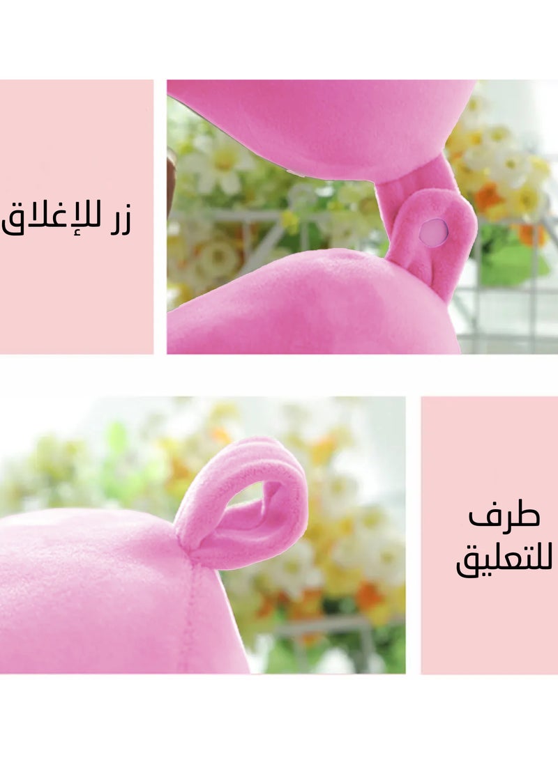 ARINA 32 * 32 * 8 cm double sided neck pillow designed to support head and neck during sleep and provide perfect comfort. - Image 4
