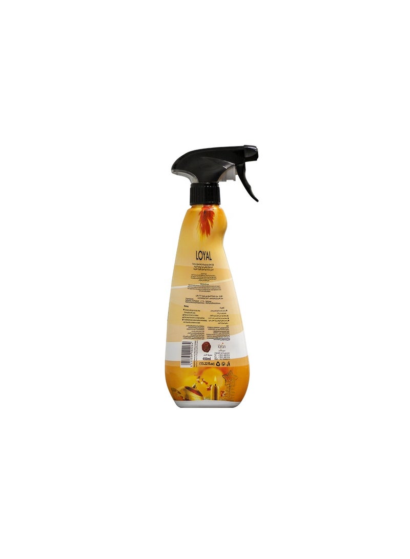 لويال Loyal Air Freshener Black Patchouli & Amber Orange 450ml - Image 2