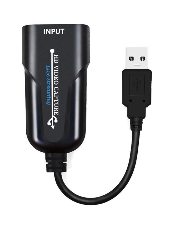 NIBEMINENT USB Video Capture Card V7651 Black  - Image 1
