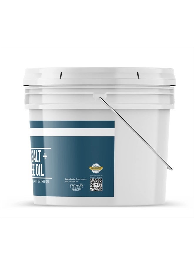 earthborn elements Tea Tree Epsom Salt (1 Gallon) Pure & Undiluted, Soothing Aroma - Image 3